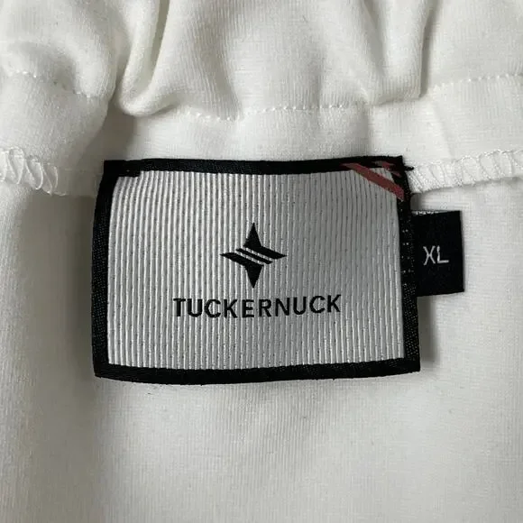 Tuckernuck Top Womens XL White Miranda Off The Shoulder Blouse Knit Minimalist